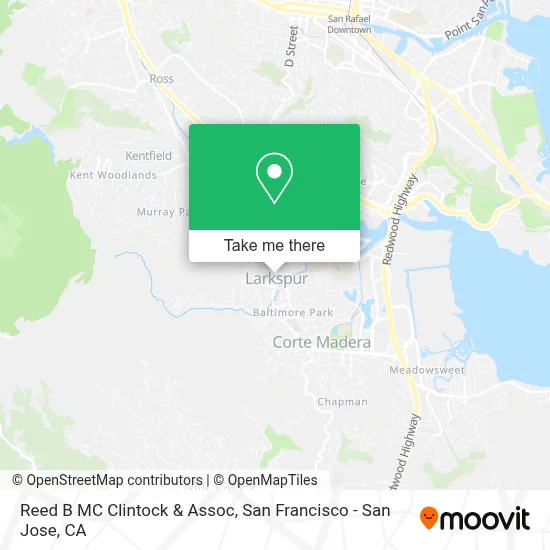 Reed B MC Clintock & Assoc map