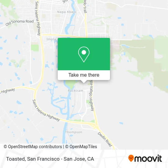 Toasted map