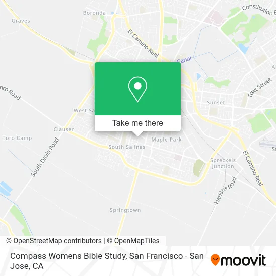 Compass Womens Bible Study map