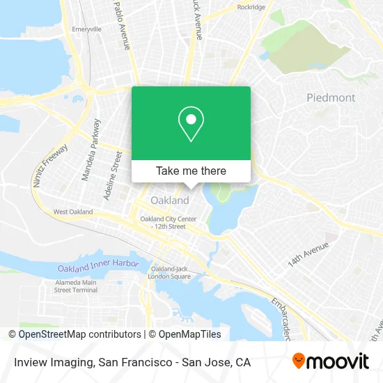 Inview Imaging map