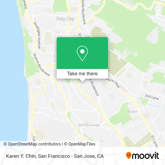 Karen Y. Chin map