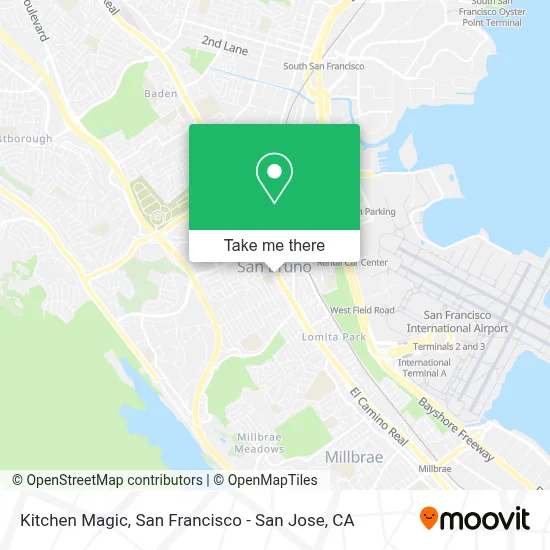 Kitchen Magic map