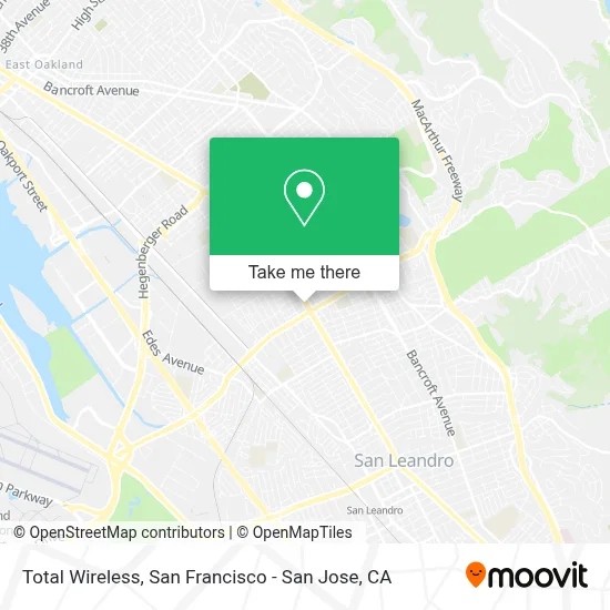 Total Wireless map