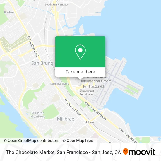 The Chocolate Market map
