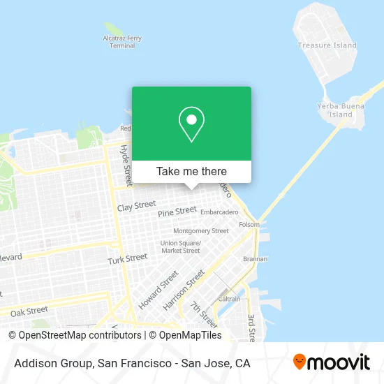 Addison Group map