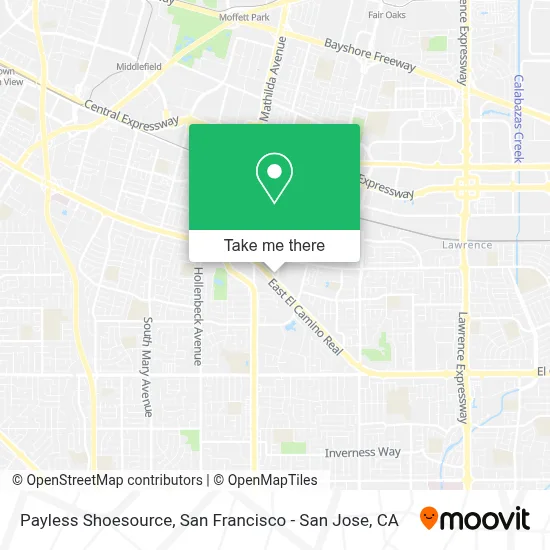 Payless Shoesource map