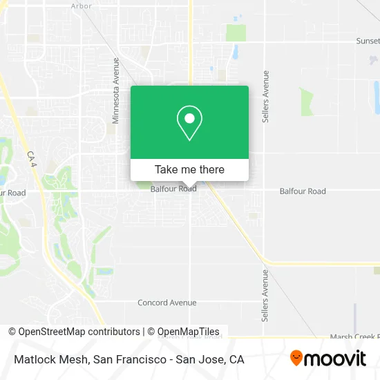 Matlock Mesh map