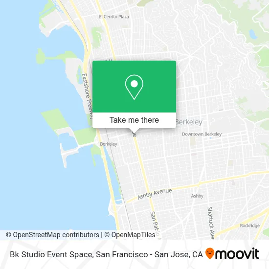Bk Studio Event Space map