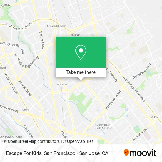 Escape For Kids map