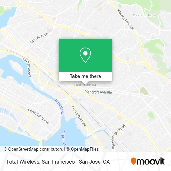 Total Wireless map