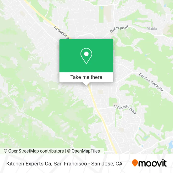 Kitchen Experts Ca map