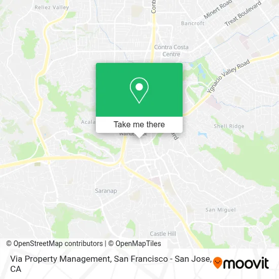 Via Property Management map