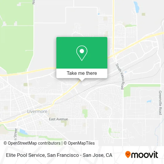 Elite Pool Service map