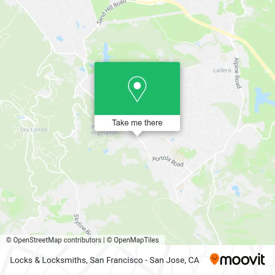 Locks & Locksmiths map