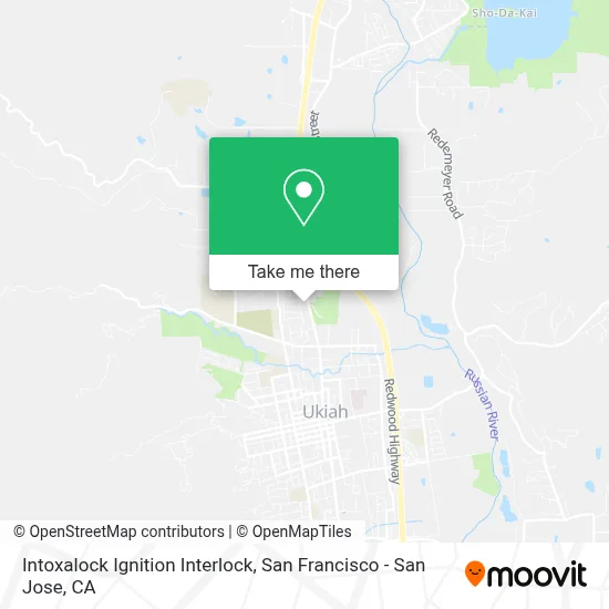 Intoxalock Ignition Interlock map