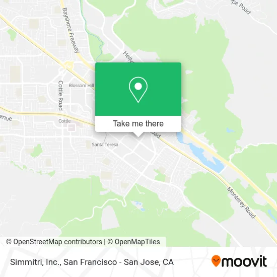 Simmitri, Inc. map