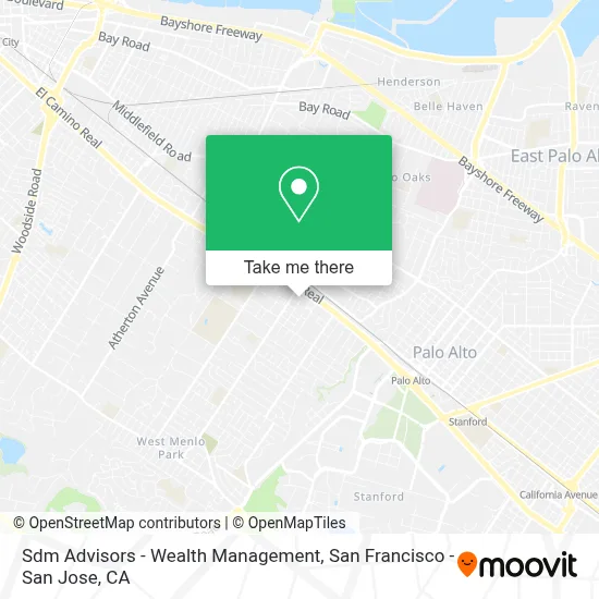 Sdm Advisors - Wealth Management map