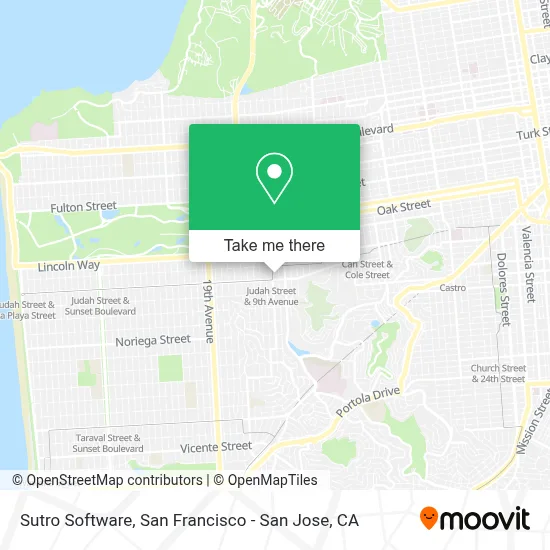 Sutro Software map