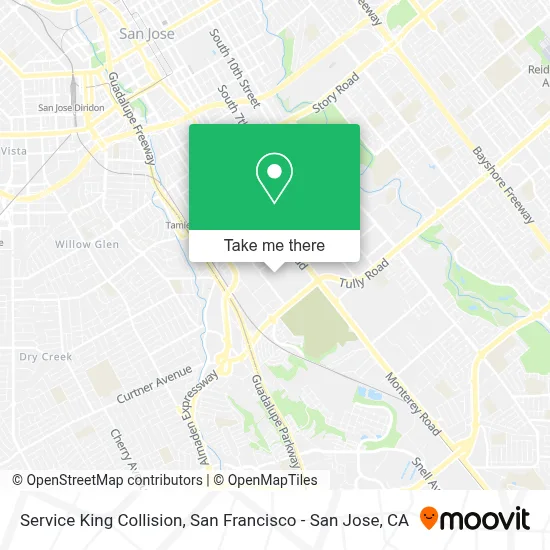 Service King Collision map