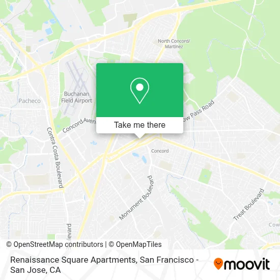 Renaissance Square Apartments map