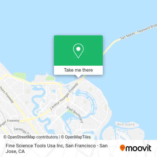 Fine Science Tools Usa Inc map