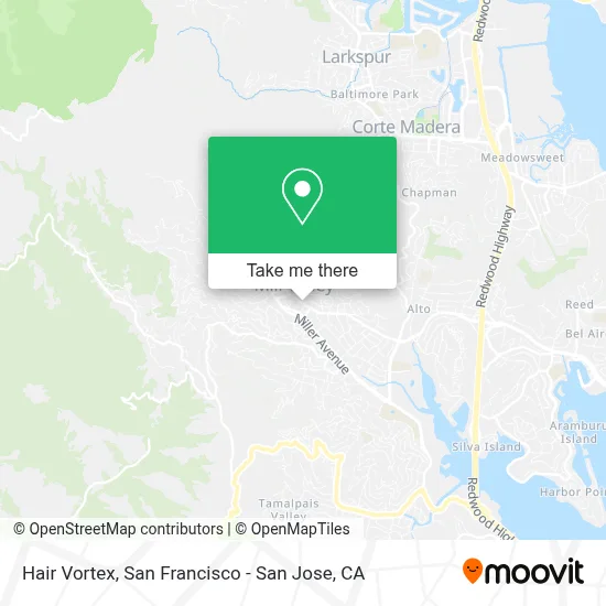 Hair Vortex map