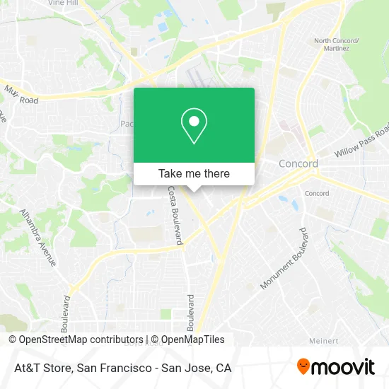 At&T Store map