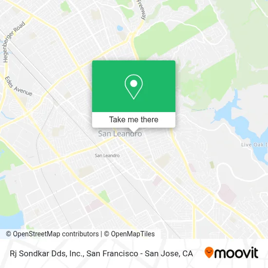Rj Sondkar Dds, Inc. map