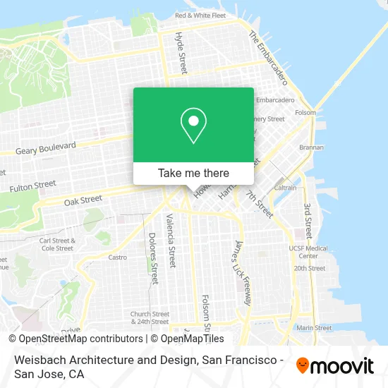 Weisbach Architecture and Design map