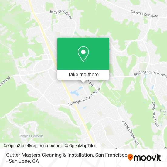 Gutter Masters Cleaning & Installation map