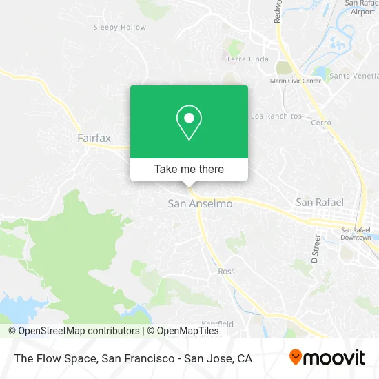 The Flow Space map