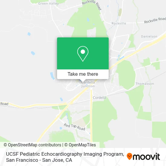 UCSF Pediatric Echocardiography Imaging Program map