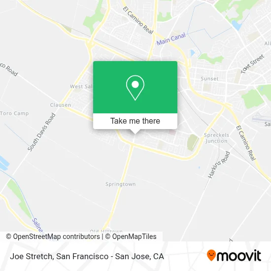 Joe Stretch map