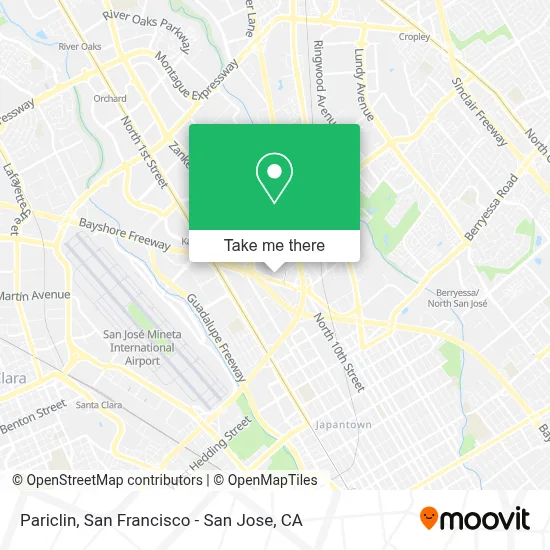 Pariclin map