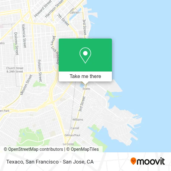 Texaco map