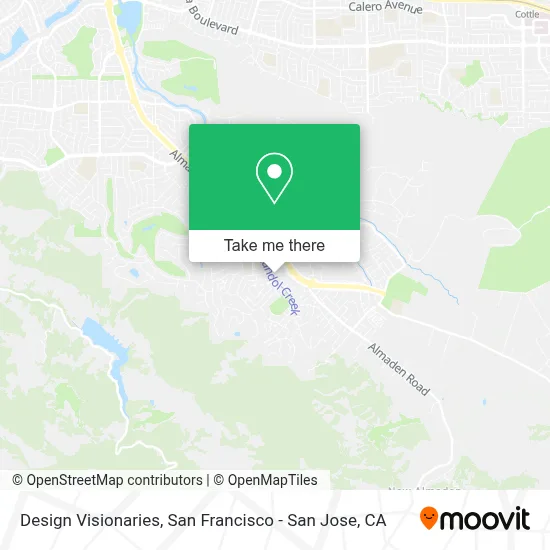 Design Visionaries map