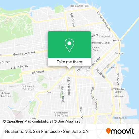 Nuclients.Net map