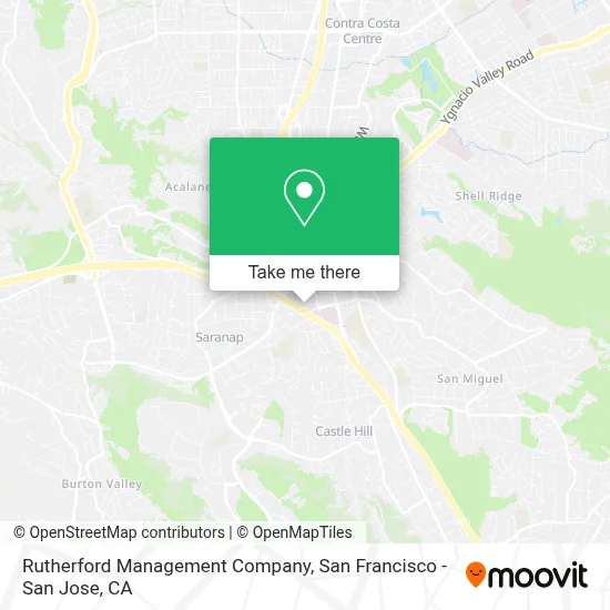 Rutherford Management Company map
