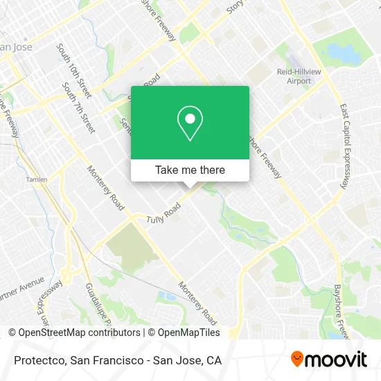 Protectco map