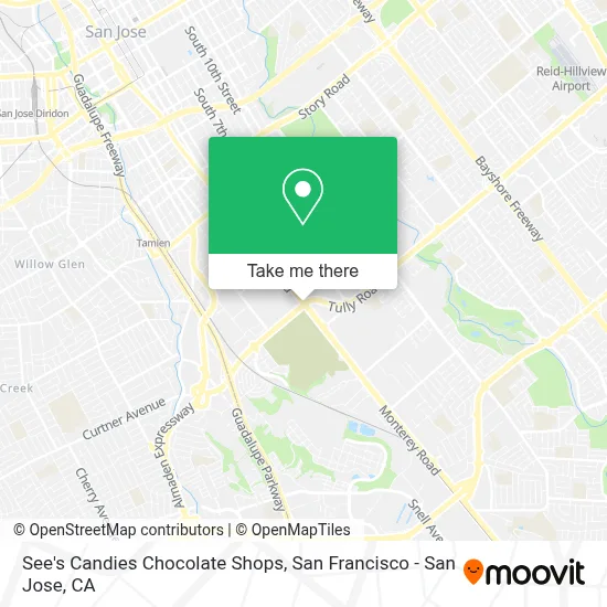 See's Candies Chocolate Shops map