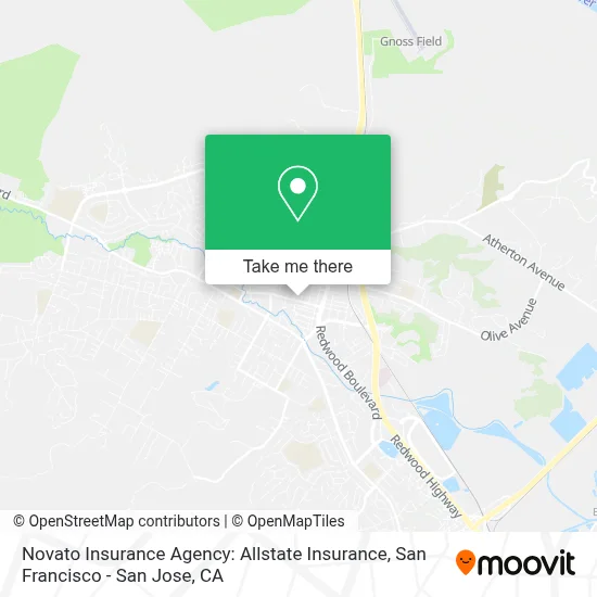 Novato Insurance Agency: Allstate Insurance map
