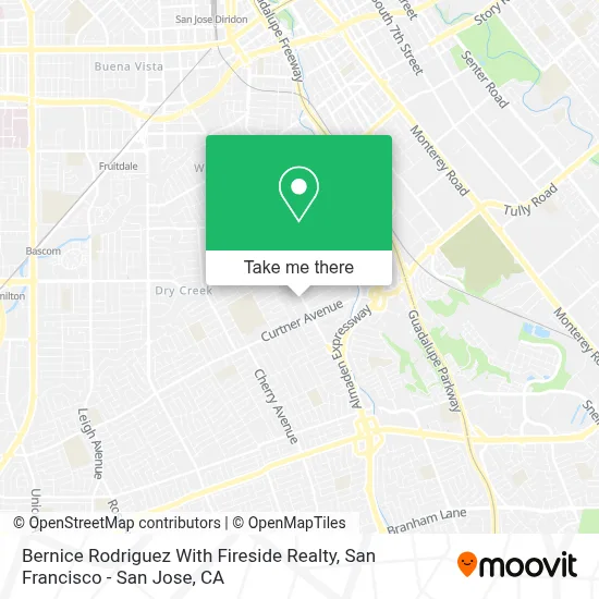 Bernice Rodriguez With Fireside Realty map