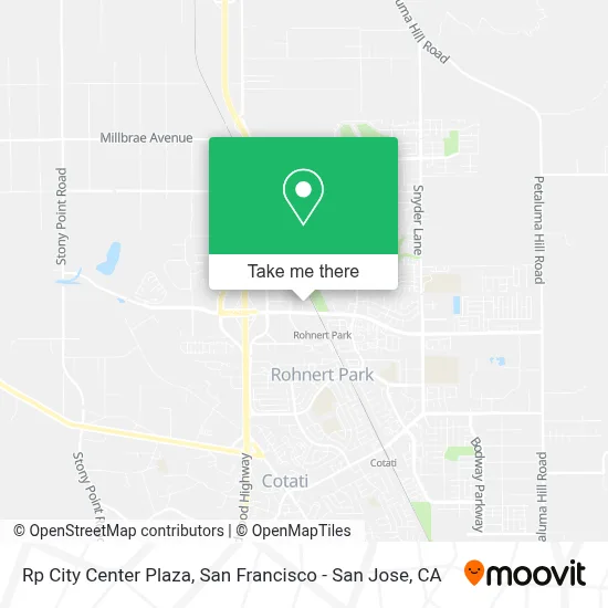 Rp City Center Plaza map