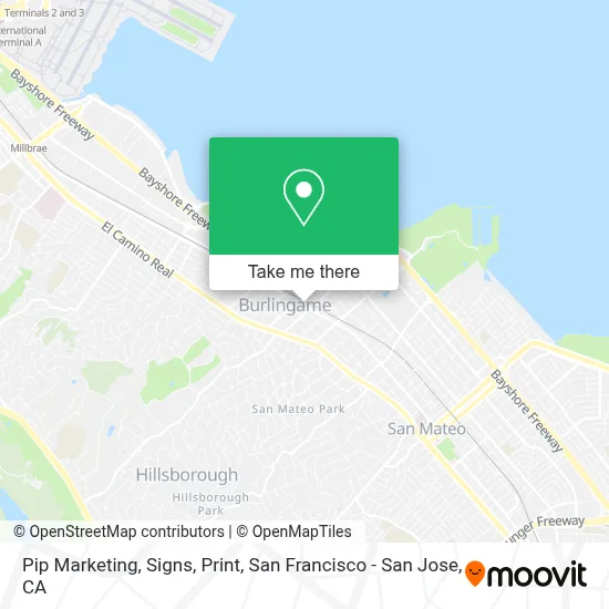 Pip Marketing, Signs, Print map