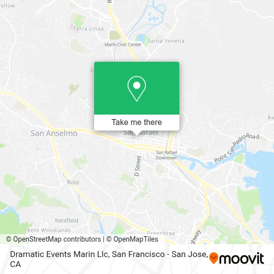 Dramatic Events Marin Llc map