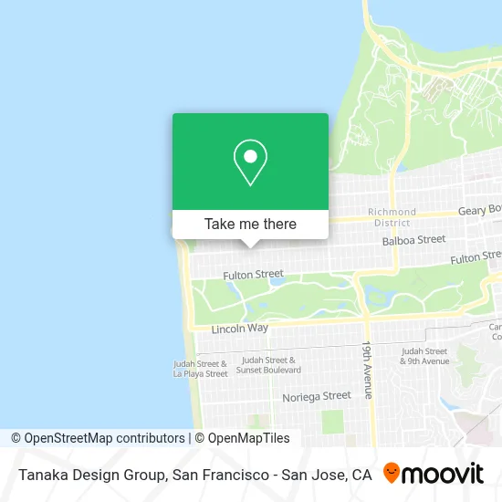 Tanaka Design Group map