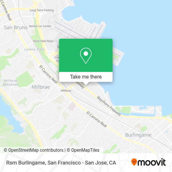 Rsm Burlingame map