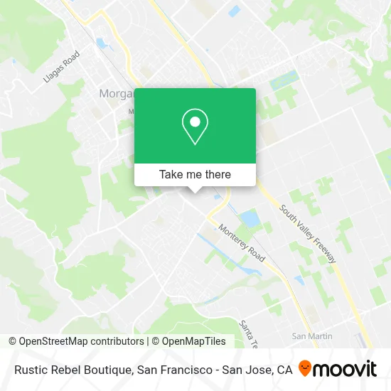 Rustic Rebel Boutique map
