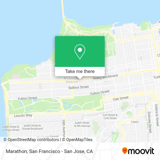 Marathon map