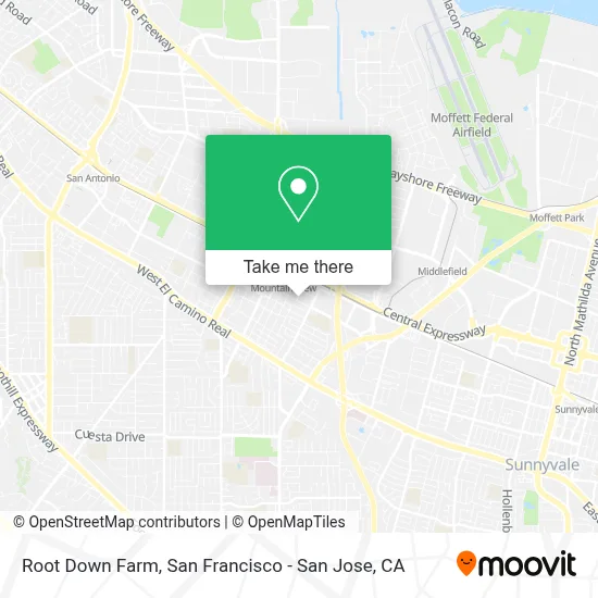 Root Down Farm map